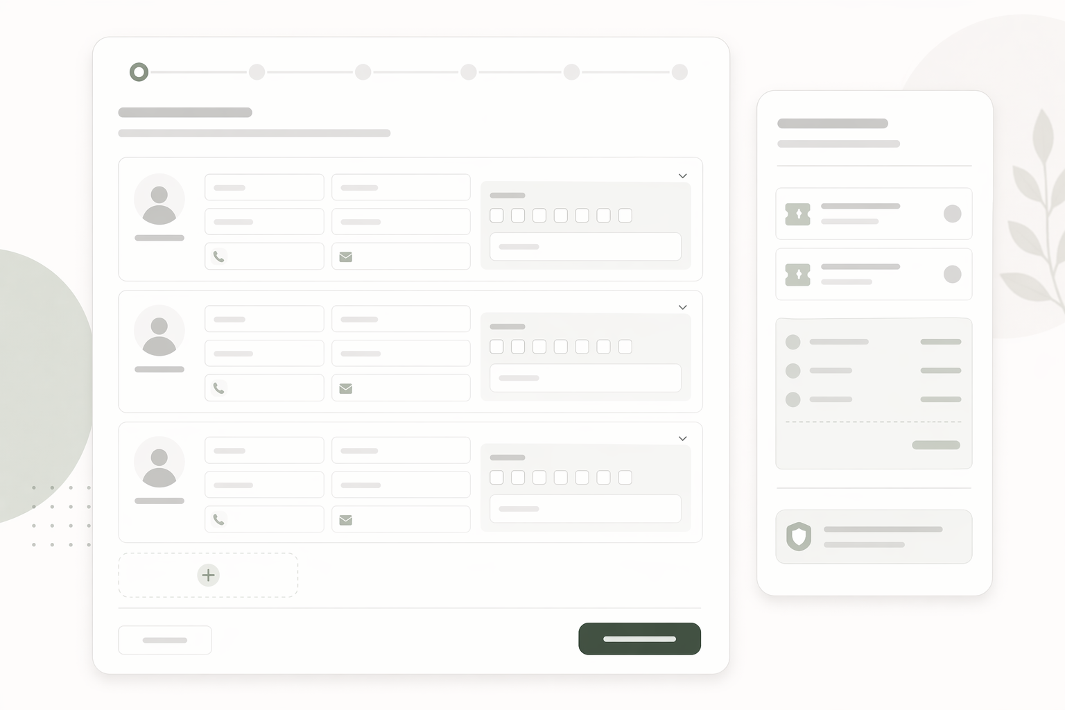 Passreserve attendee questionnaire